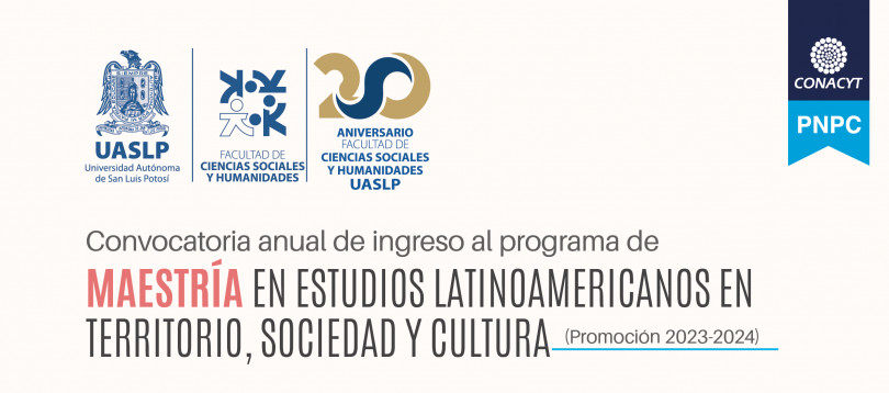 Maestría en Estudios Latinoamericanos en Territorio, Sociedad y Cultura