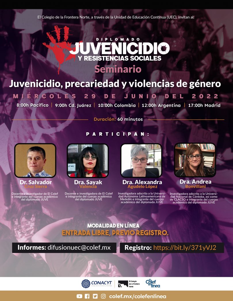 Juvenicidio, precariedad y violencias de género