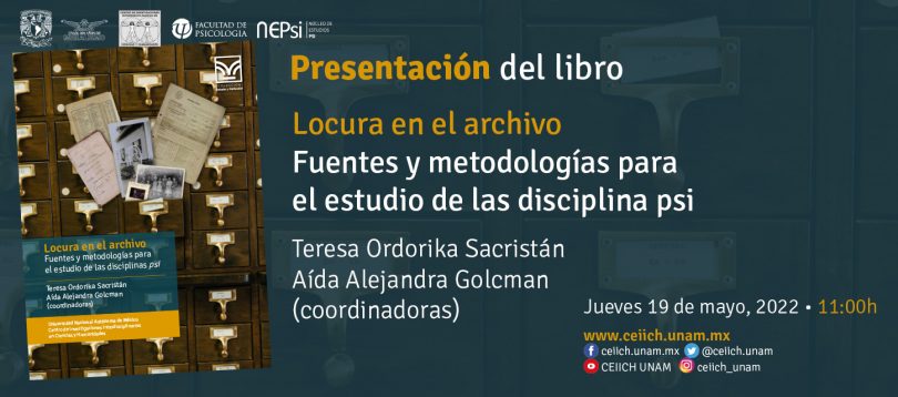 Presentación del libro: Locura en el archivo