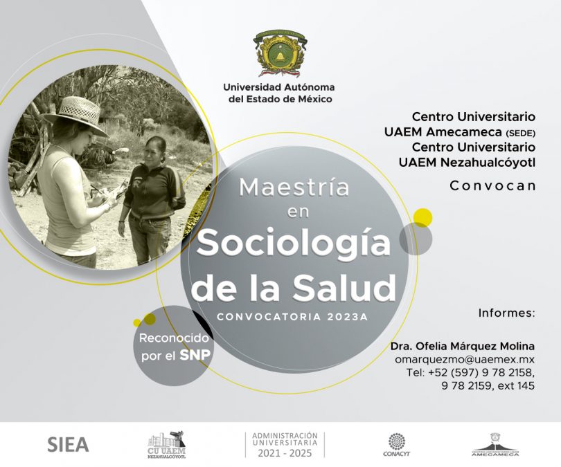 Maestría en Sociología de la Salud 2023-A