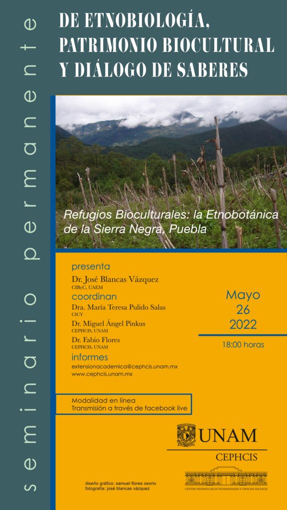 Refugios Bioculturales: la Etnobiología de la Sierra Negra, Puebla