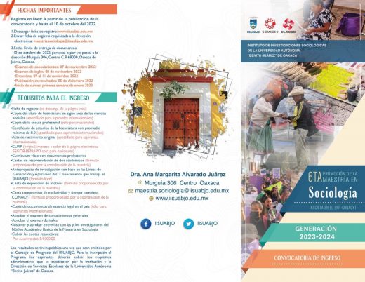 Maestría en Sociología 6ta promoción