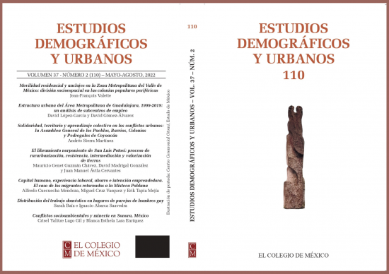 Estudios Demográficos y Urbanos, vol. 37, núm. 2