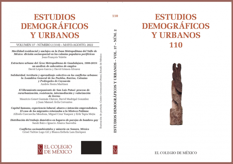 Estudios Demográficos y Urbanos, vol. 37, núm. 1