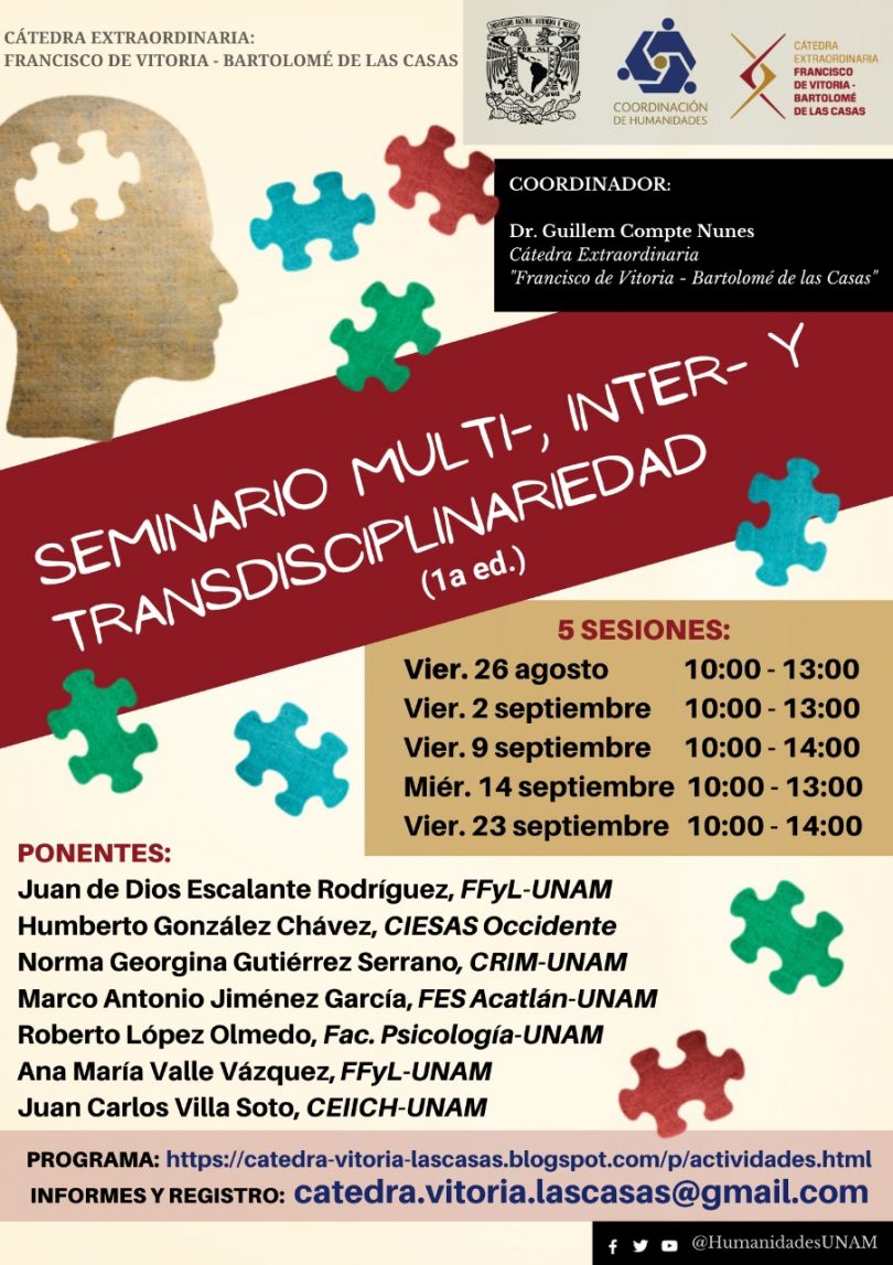 Seminario sobre Multi-, Inter- y Transdisciplinariedad