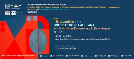 I Encuentro de la Sociedad Iberoamericana de Historia de las Emociones y la Experiencia