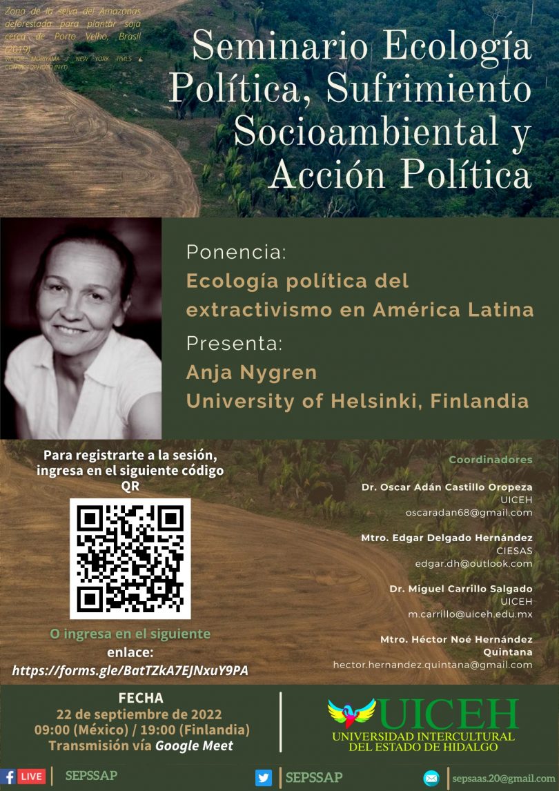 Ecología política del extractivismo en América Latina