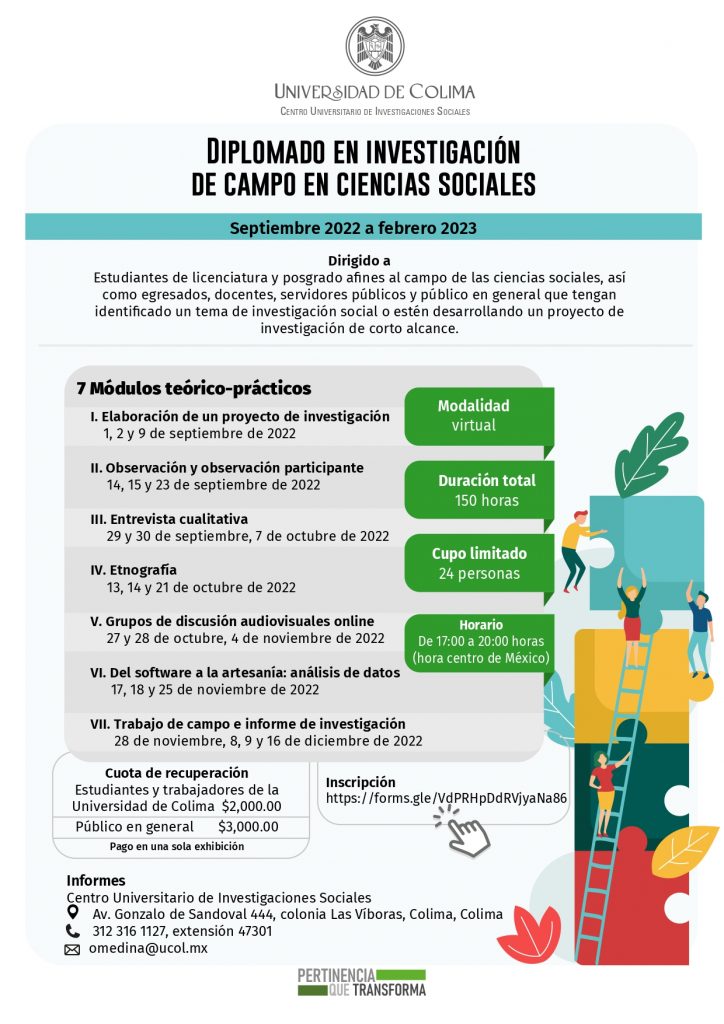 Diplomado en investigación de campo en ciencias sociales