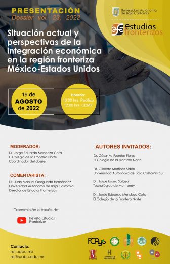 Presentación del Dossier vol. 23. Estudios Fronterizos