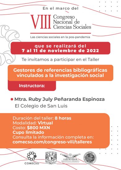 Gestores de referencias bibliográficas vinculados a la investigación social