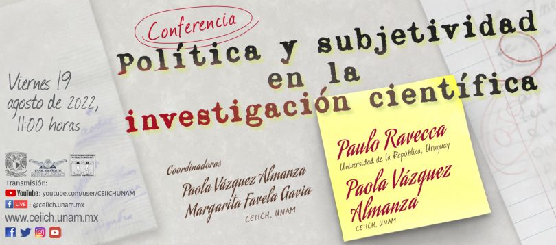 Política y subjetividad en la investigación científica