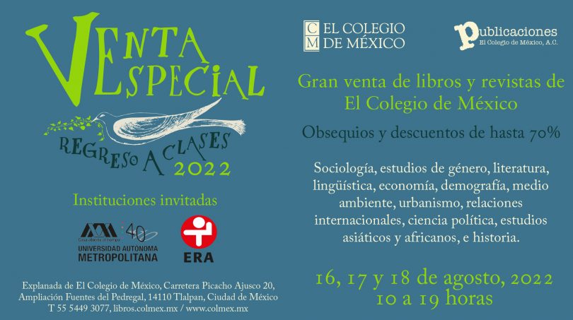 Venta especial regreso a clases 2022