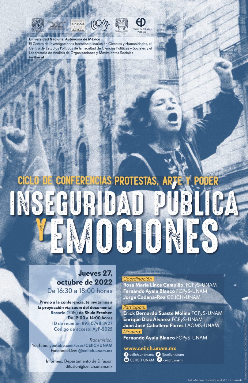 Inseguridad pública y emociones