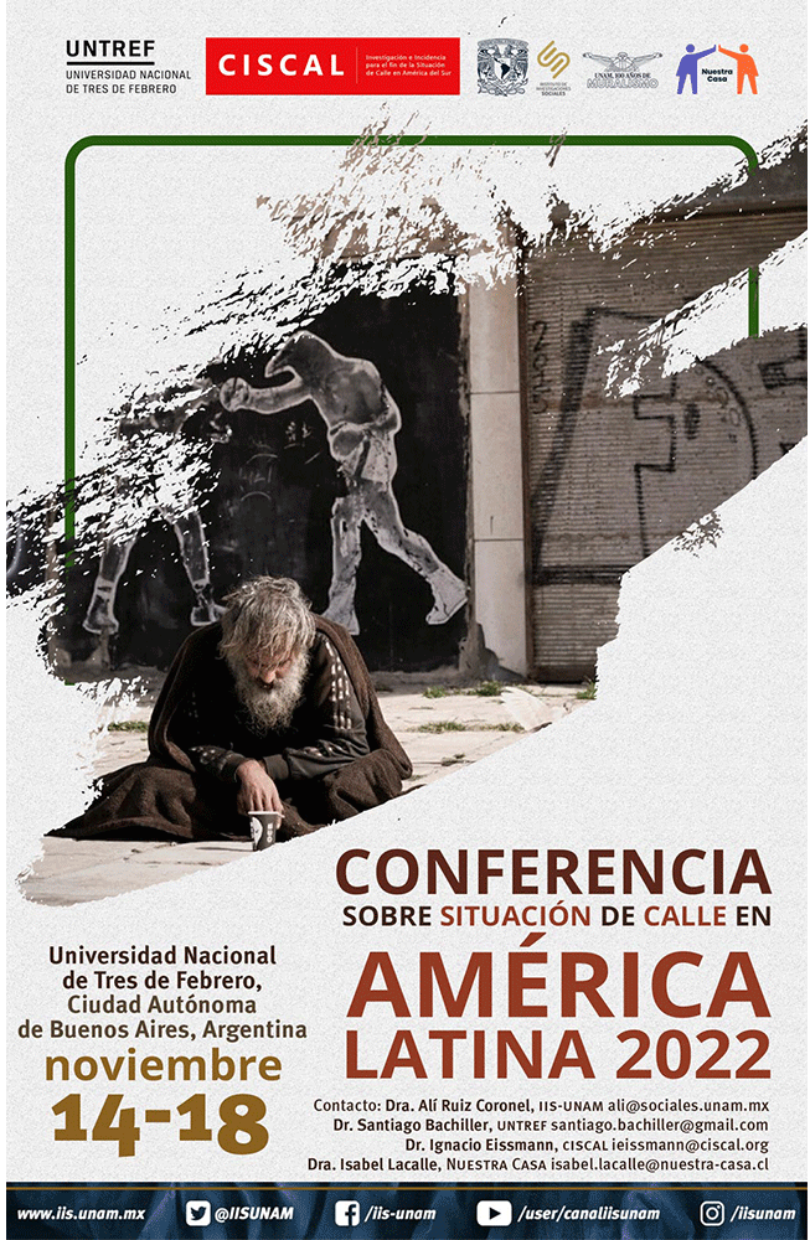 Conferencia sobre situación de calle en América Latina 2022