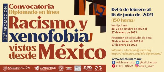 Racismo y Xenofobia vistos desde México, 10a promoción