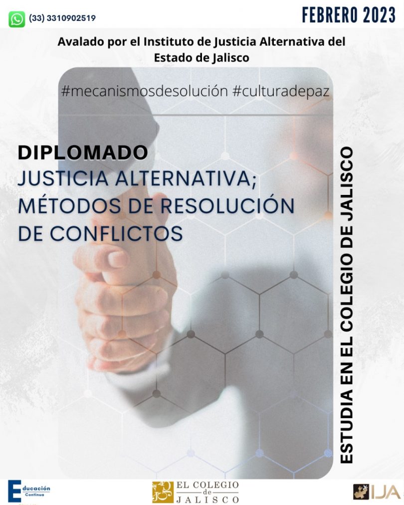 Justicia Alternativa; métodos de resolución de conflictos