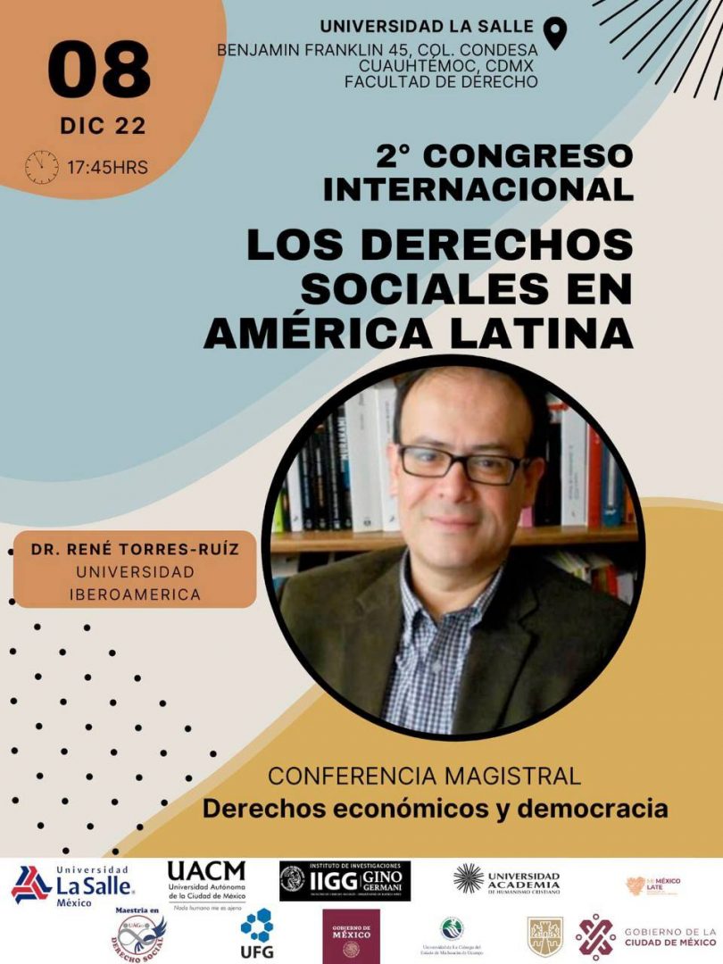 Conferencia Magistral Derechos económicos y democracia