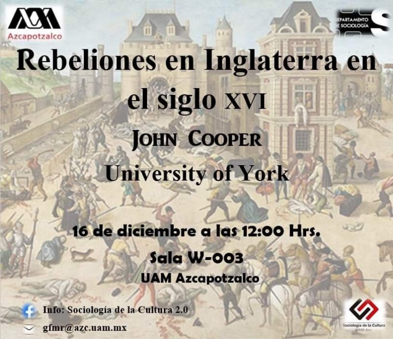 Rebeliones en Inglaterra en el siglo XVI