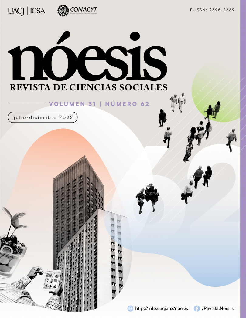 Nóesis, vol. 31, núm. 62 (2022)