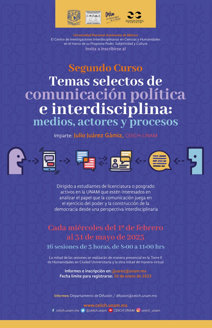 Temas selectos de comunicación política e interdisciplina