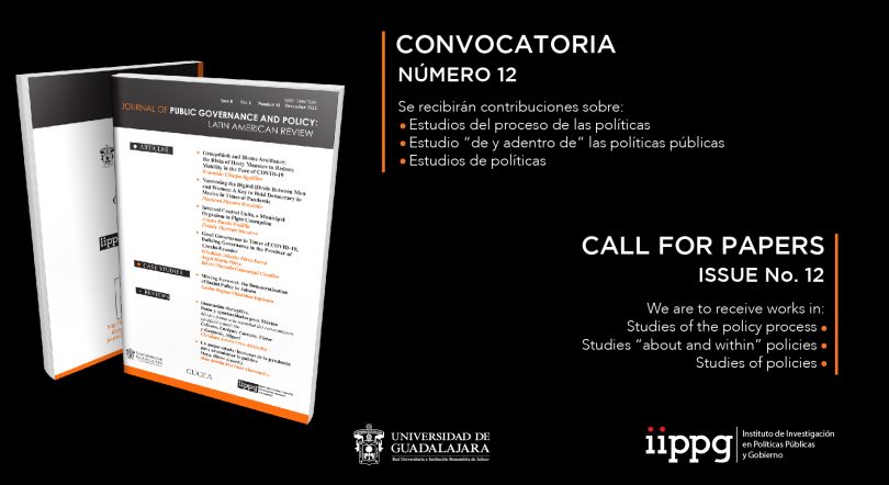 Invitación a publicar Journal of Public Governance and Policy