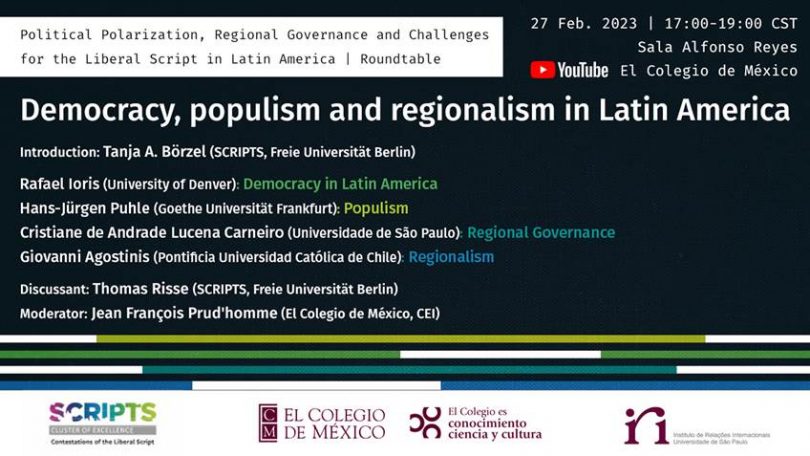 Democracy, populism and regionalism in Latin America