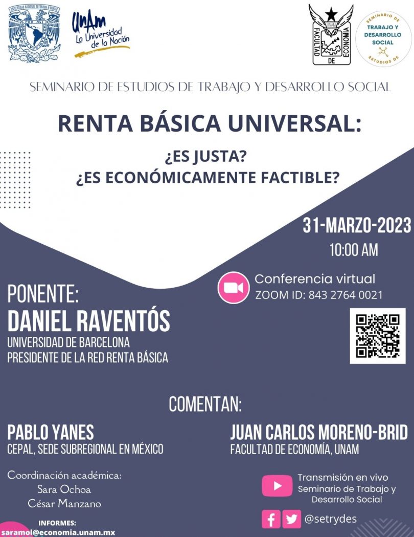 Renta Básica Universal: ¿Es justa? ¿Es económicamente factible?