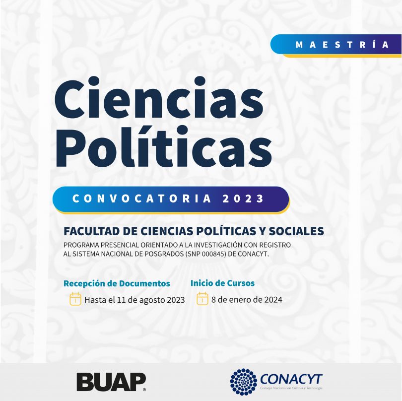 Maestría en Ciencias Políticas