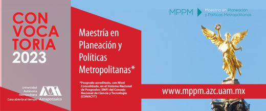 Maestría en Planeación y Políticas Metropolitanas