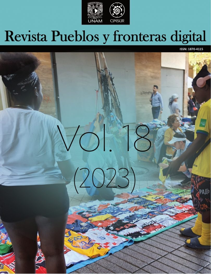 Revista Pueblos y fronteras digital, vol. 18