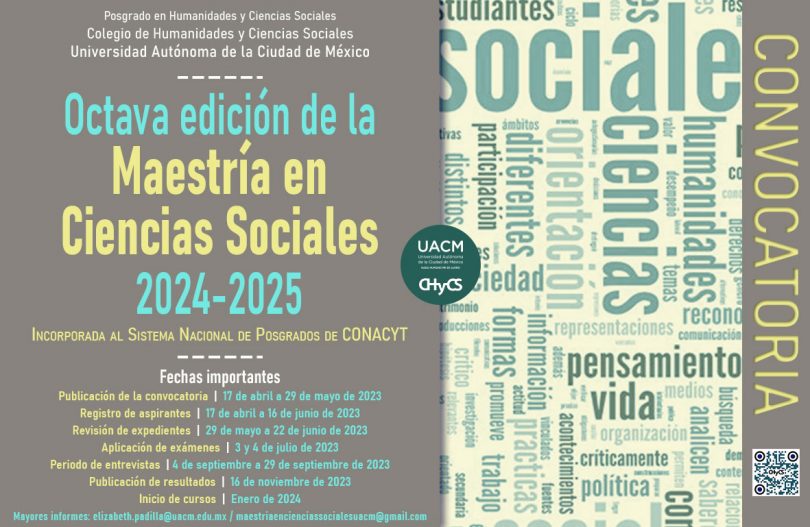 Maestría en Ciencias Sociales