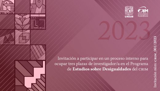Tres plazas en el programa de estudios de las desigualdades del CRIM
