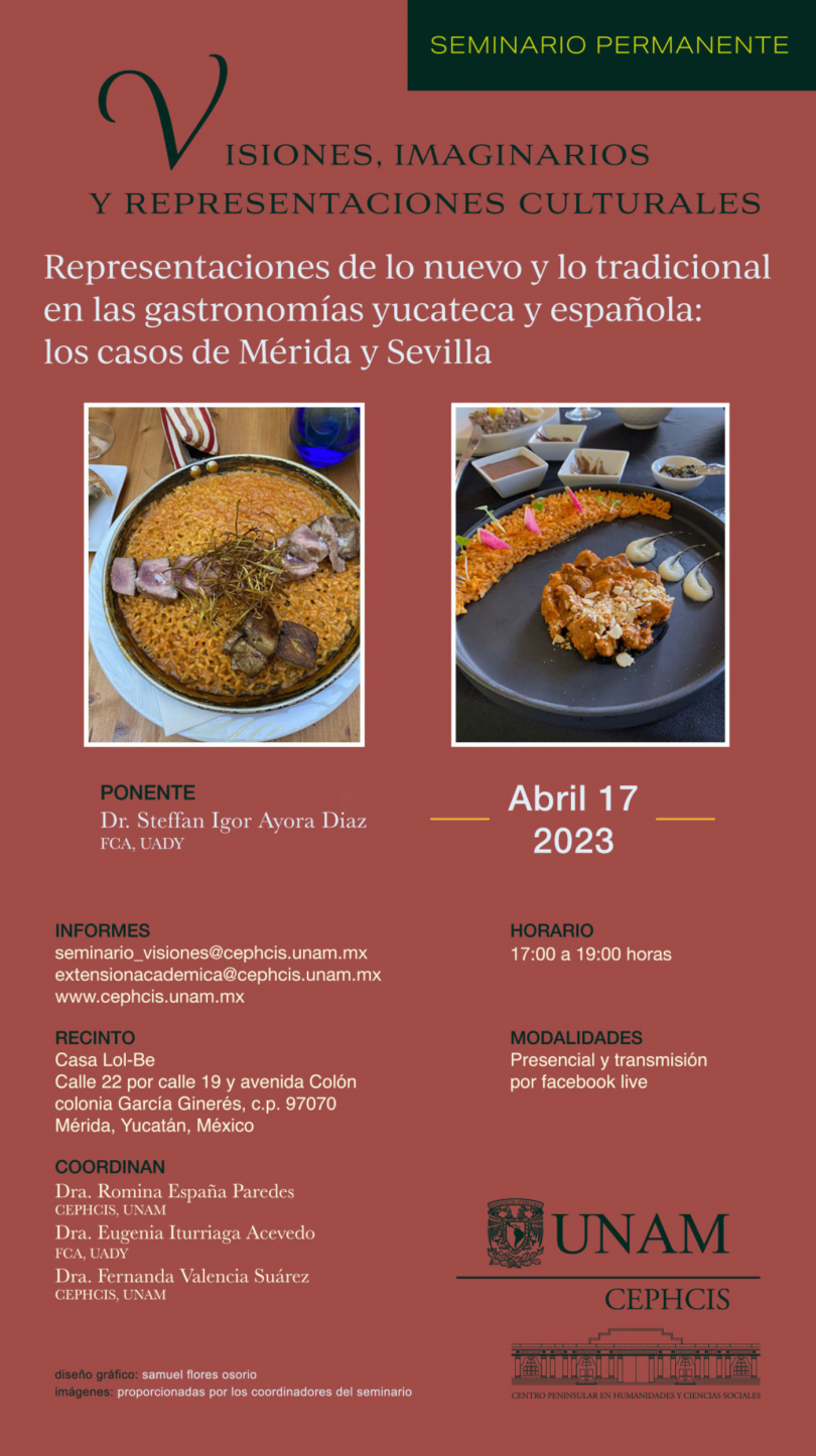 Representaciones de lo nuevo y lo tradicional en las en las gastronomías yucatecas y españolas