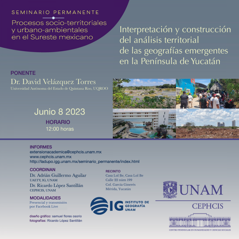 Interpretación y construcción del análisis territorial de las geografías emergentes en la Península de Yucatán