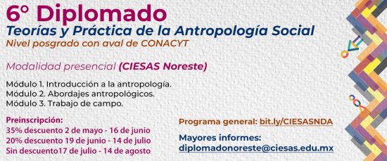 6° Diplomado Teorías y Prácticas de la Antropología Social