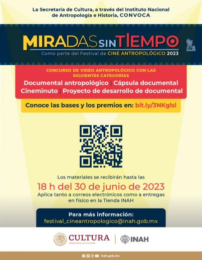 Concurso de video antropológico «Miradas sin tiempo»