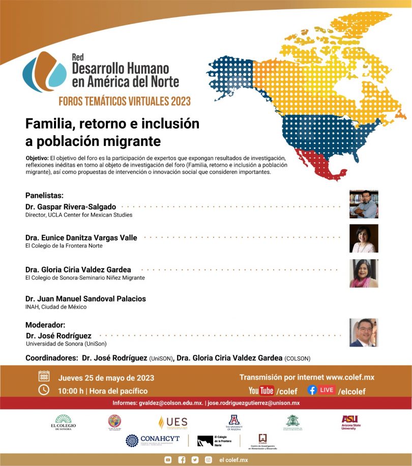 Familia, retorno e inclusión a población migrante