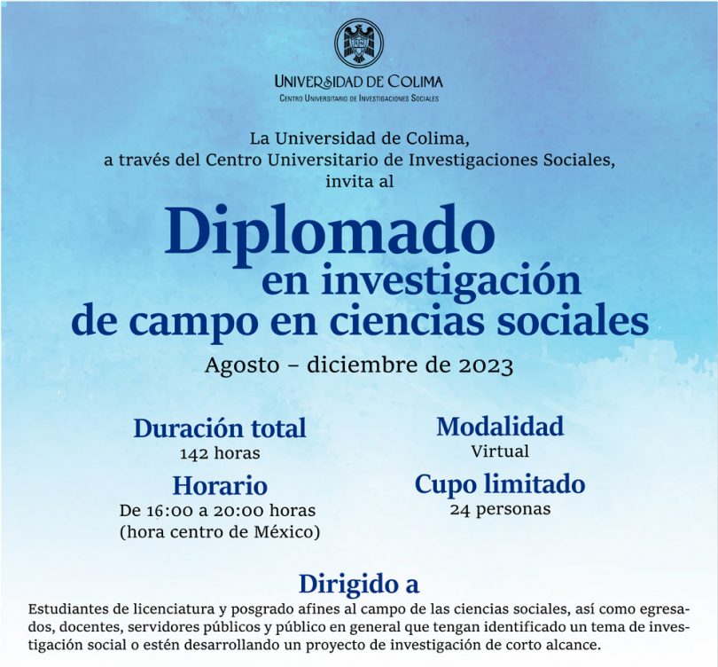 Diplomado en investigación de campo en ciencias sociales