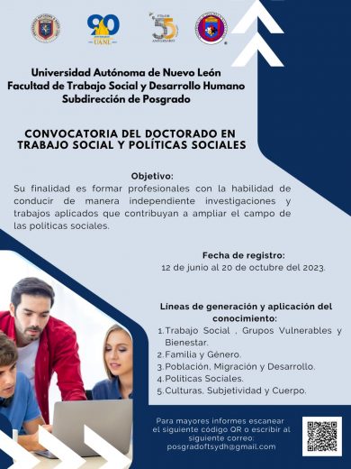 Doctorado en Trabajo Social y Políticas Sociales