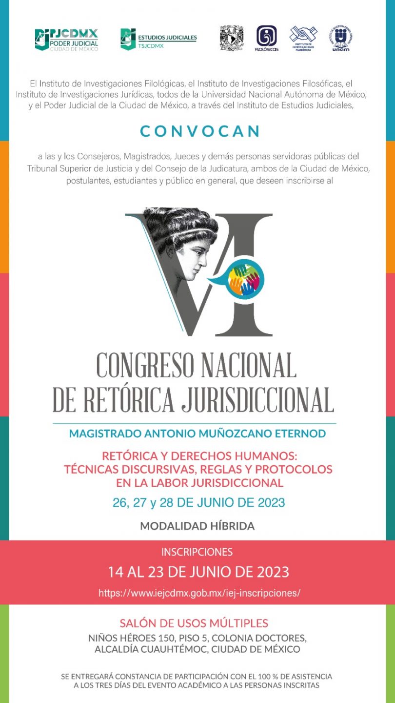 VI Congreso Nacional de Retórica Jurisdiccional