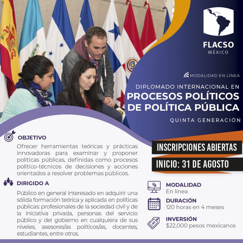 Diplomado Internacional en Procesos Políticos de Política Pública