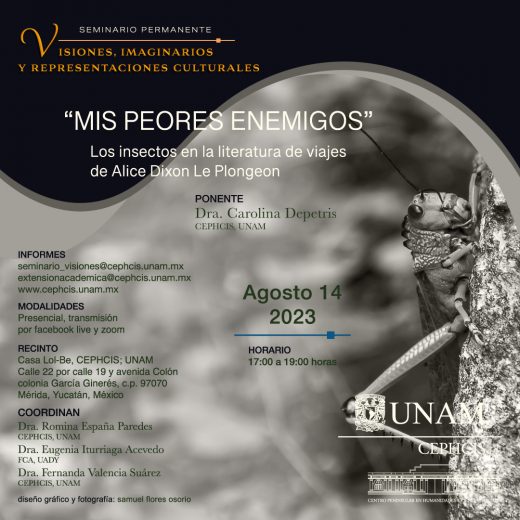 “Mis peores enemigos” Los insectos en la literatura de viajes