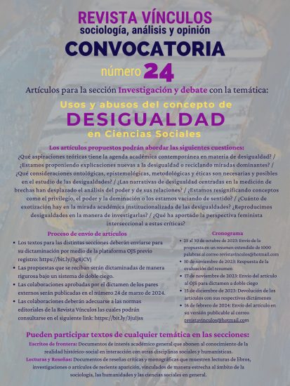 Usos y abusos del concepto de Desigualdad en Ciencias Sociales