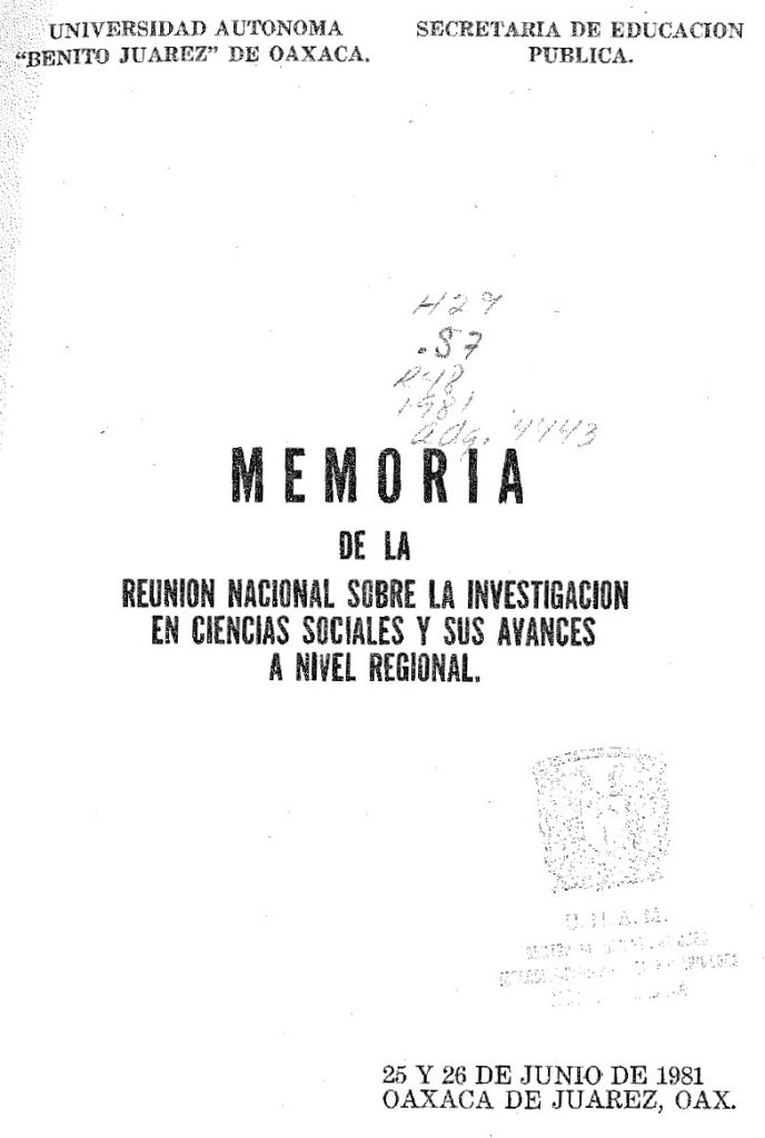 Reunión nacional sobre la investigación en Ciencias Sociales y sus avances a nivel regional