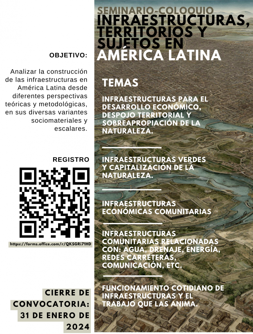 Infraestructuras, territorios y sujetos en América Latina