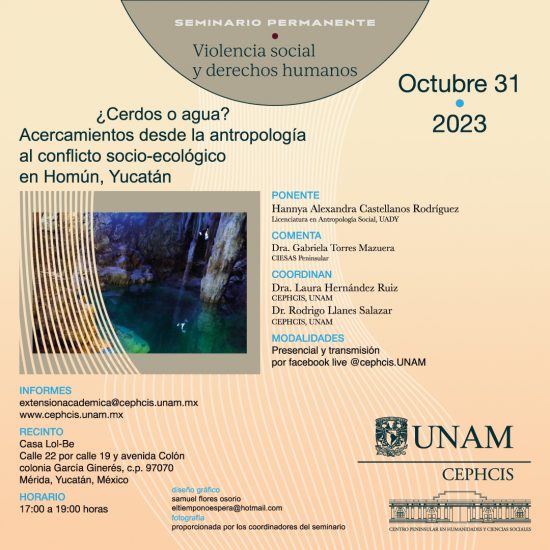 ¿Cerdos o agua? Acercamientos desde la antropología al conflicto socio-ecológico en Homún