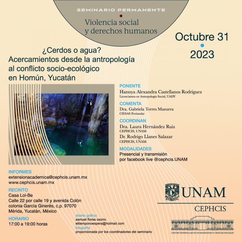 ¿Cerdos o agua? Acercamientos desde la antropología al conflicto socio-ecológico en Homún, Yucatán