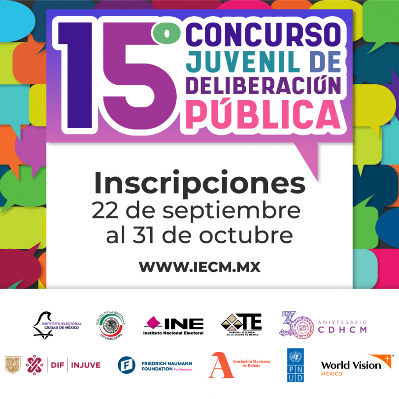 15° Concurso Juvenil de Deliberación Pública