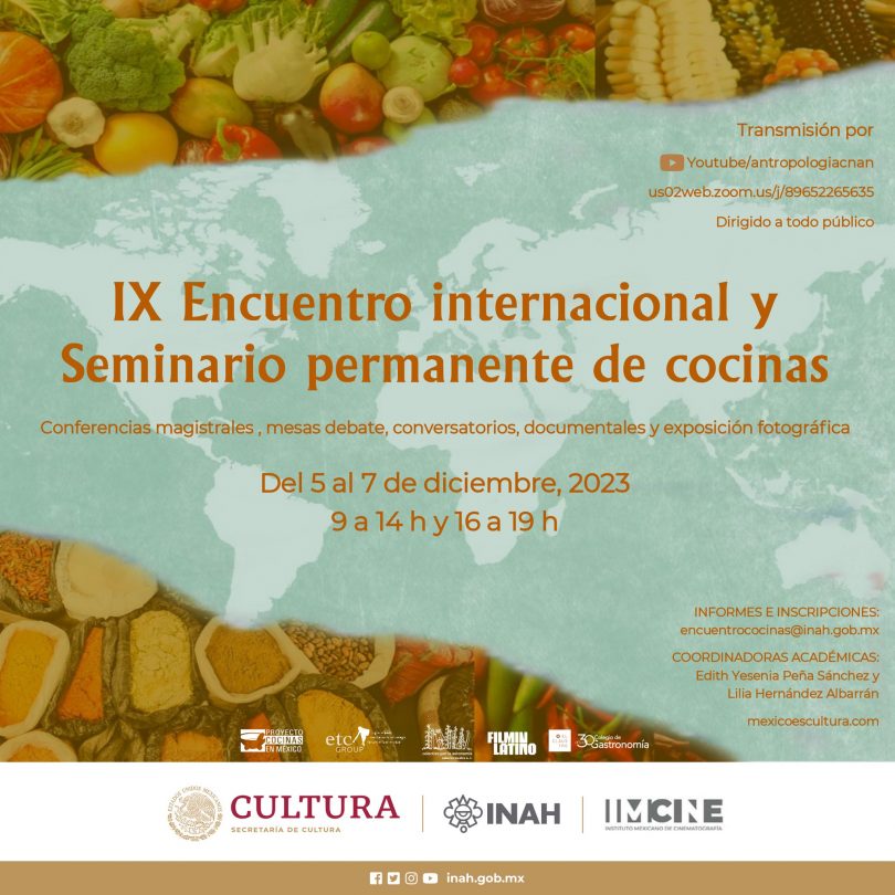 IX Encuentro internacional y Seminario permanente de cocinas