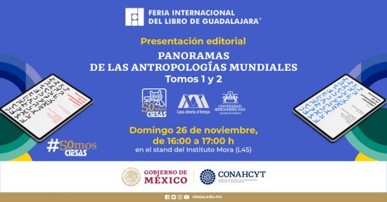 CIESAS en la FIL Guadalajara 2023